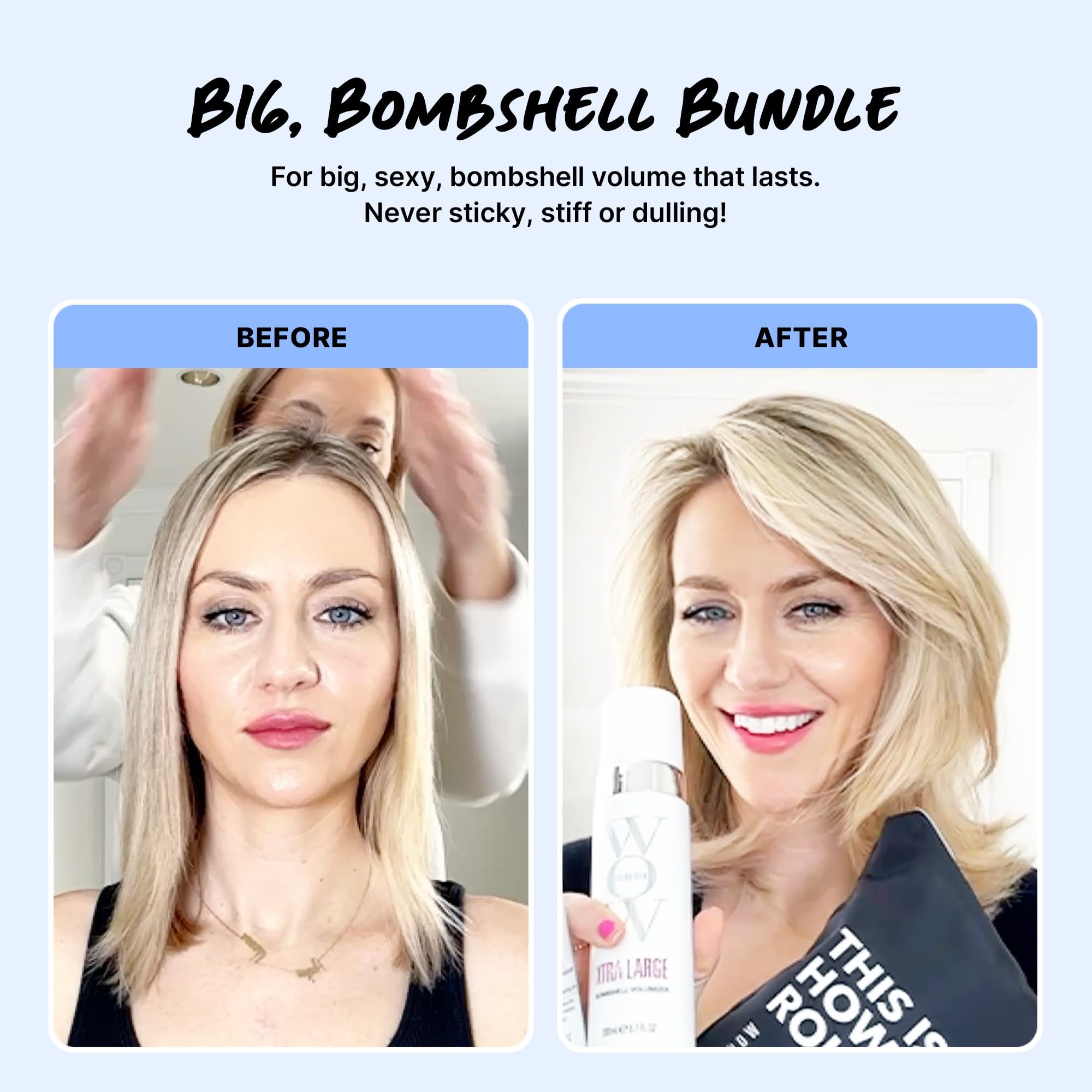 Buy now COLOR WOW Xtra Large Bombshell Volumizer â€“ New Alcohol-Free Technology for Lasting Volume and Thickness at indiglob india