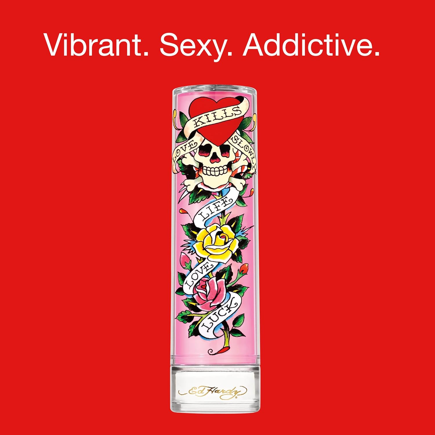 Buy now Ed Hardy Perfume for Women, Eau De Parfum Spray with Warm Amber Notes, 3.4 fl oz at indiglob india