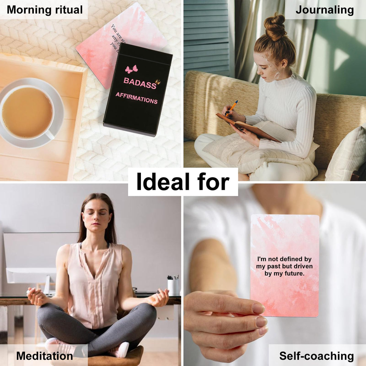 Badass Affirmation Cards for Women - Inspirational Gifts