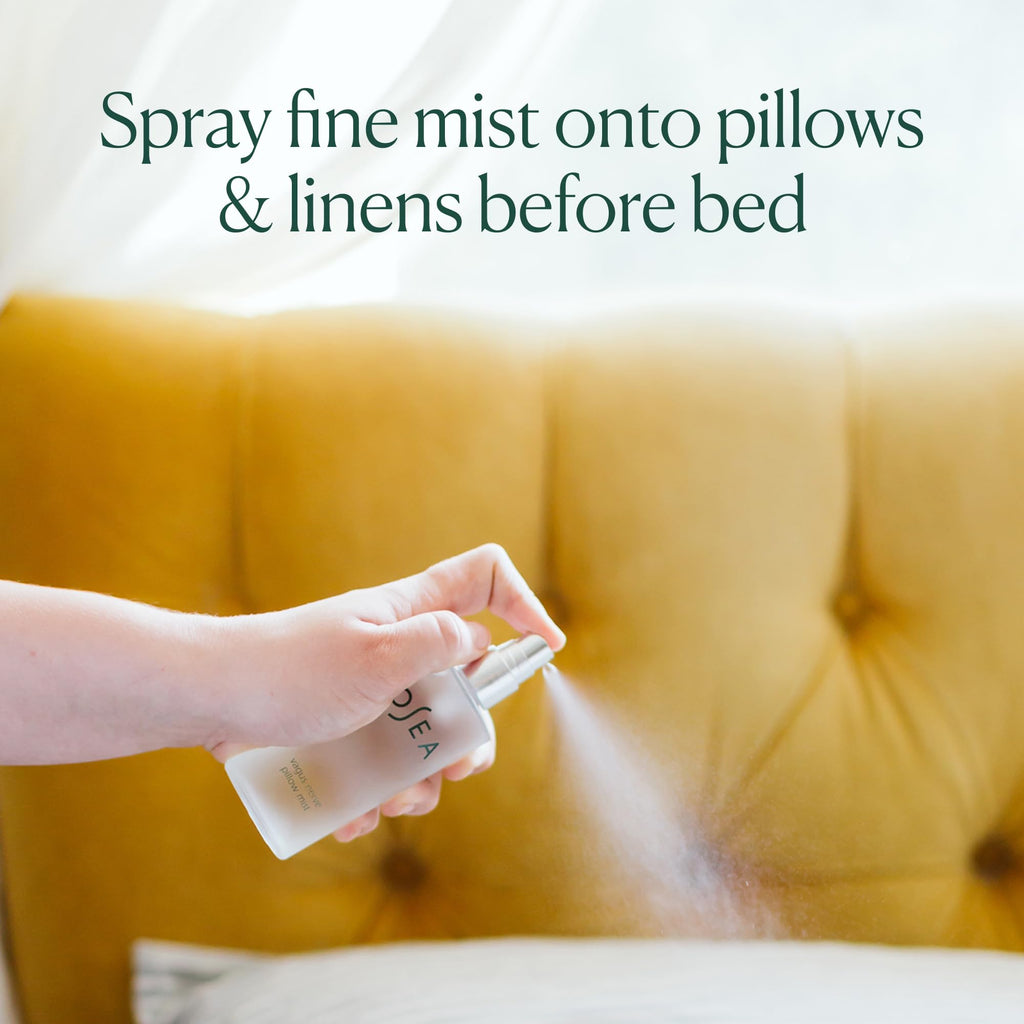 OSEA Vagus Nerve Pillow Mist, Soothing Bedtime Relaxation Spray, 3.4 fl oz