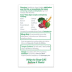 Beano Digestive Enzyme, Preventive Gas Relief for Adults, Helps Prevent Gas & Bloating, 180 Tablets