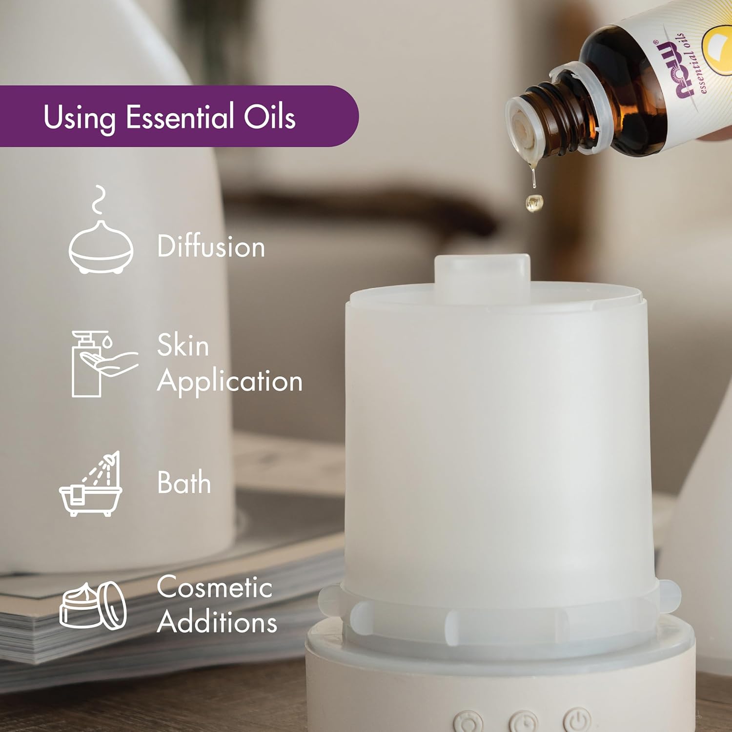 Buy now NOW Essential Oils, Eucalyptus Oil, Clarifying Aromatherapy Scent, Steam Distilled, 100% Pure, Vegan, Child Resistant Cap, 4-Ounce at indiglob india