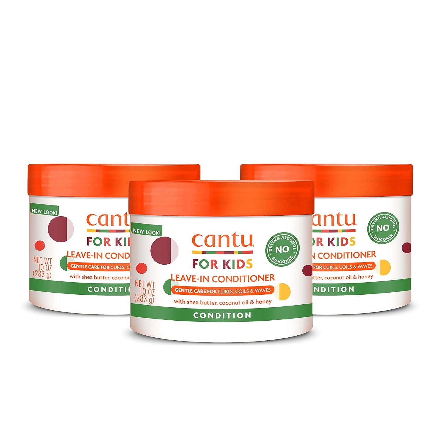 Buy now Cantu Care for Kids Leave-In Conditioner, 10 oz. 10 Ounce (Pack of 3) Kids Leave-In Conditioner at indiglob india