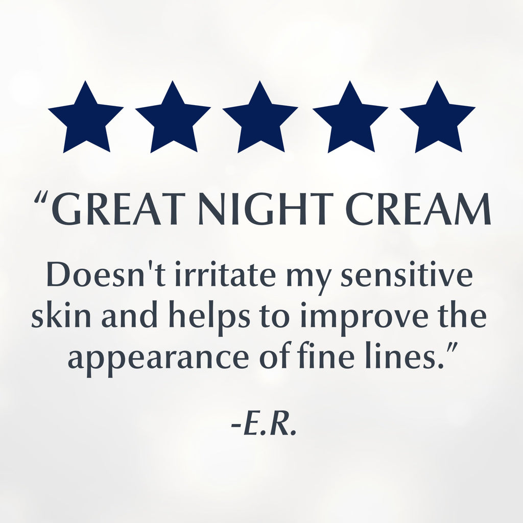 Eucerin Q10 Anti-Wrinkle Night Cream + Pro-Retinol, Facial Cream for Sensitive Skin, 1.7 Oz Jar