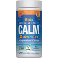 Natural Vitality Kids Calm Magnesium Gummies | Sweet Citrus Flavored Stress Relief Supplement | No Artificial Sweetners & Gluten Free Formula | 120 Count