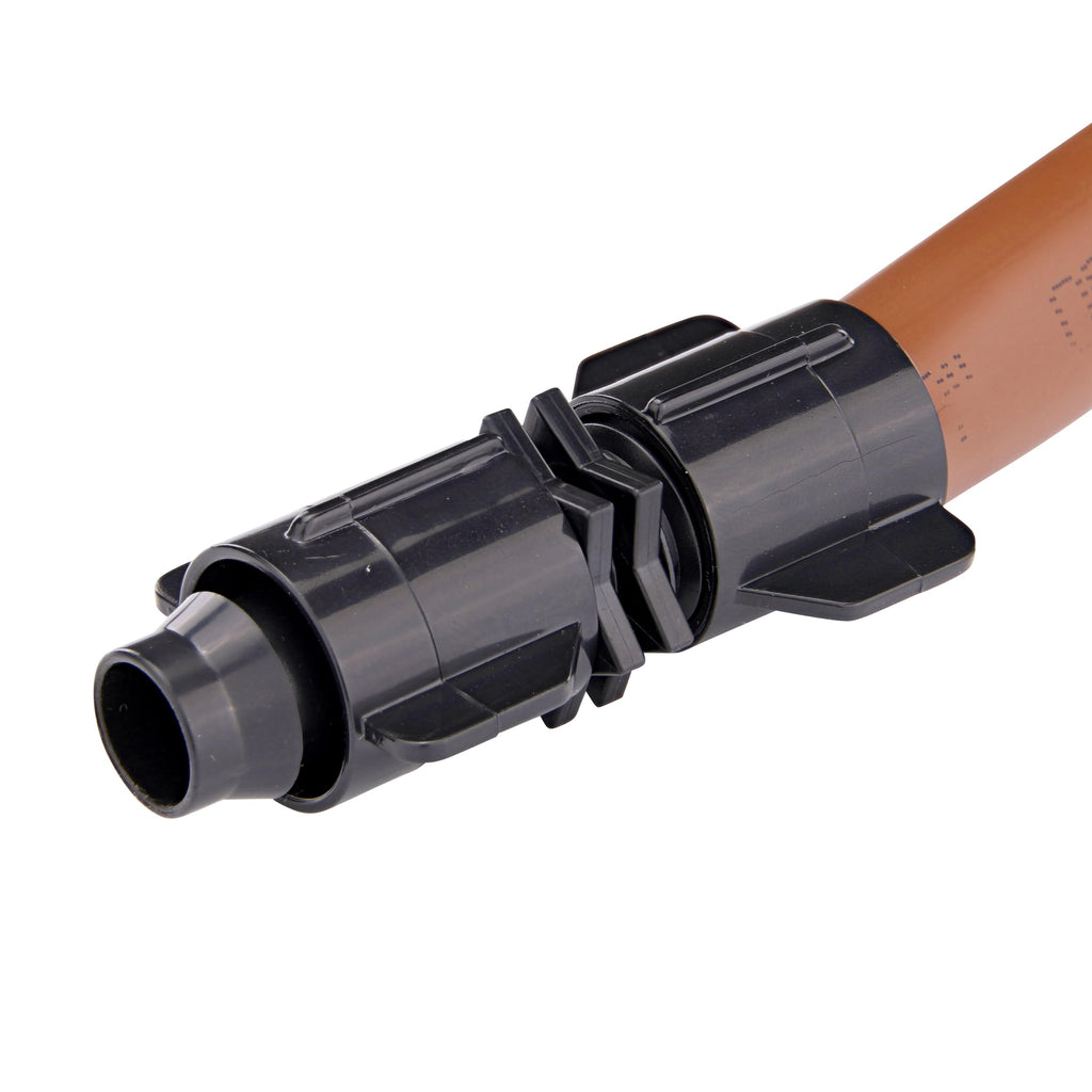 Raindrip S5600UB, Smart Loc Universal Coupling, Drip Irrigation Fitting for 1/2-Inch, 5/8-Inch, & 0.710-Inch Supply Tubing and Dripline, Black
