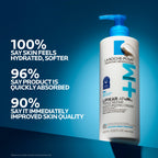 La Roche-Posay Lipikar AP+Max Triple Repair Moisturizing Body Cream,13.52oz | Face and body lotion for dry skin with shea butter and niacinamide to help moisturize and support the skin barrier.