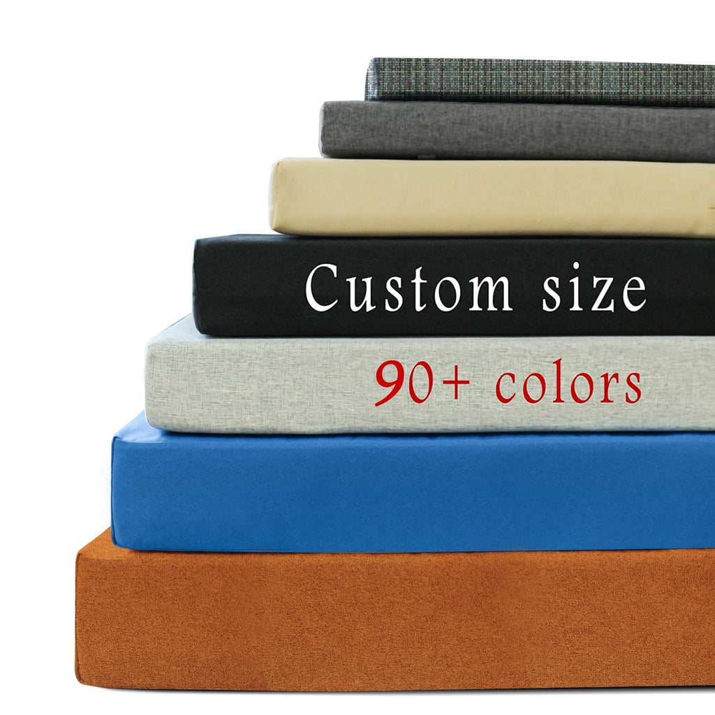 ROFIELTY Custom Bench Cushion, Indoor/Outdoor Patio Furniture & Window Seat