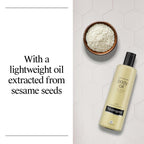 Neutrogena Body Oil Light Sesame Formula, 16 fl. oz | Nourishing Moisturizer, for Before- and After-Shower Application, Lightweight, Non-Greasy Feel