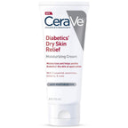 CeraVe Diabetics Dry Skin Moisturizing Cream, Urea Face & Body Lotion, 8oz | Fast-Absorbing Skin Care Formula with Ceramides and Antioxidants Provides 48-Hour Hydration To Soothe Diabetics' Dry Skin