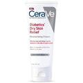 CeraVe Diabetics Dry Skin Moisturizing Cream, Urea Face & Body Lotion, 8oz | Fast-Absorbing Skin Care Formula with Ceramides and Antioxidants Provides 48-Hour Hydration To Soothe Diabetics' Dry Skin