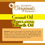 Buy now Originals by Africa's Best Therapy Coconut Oil Stimulating Growth Oil, Penetrates & Rejuvenates Hair, Skin and Nails For All Day Long Moisturizing and Conditioning, 4oz Bottle at indiglob india