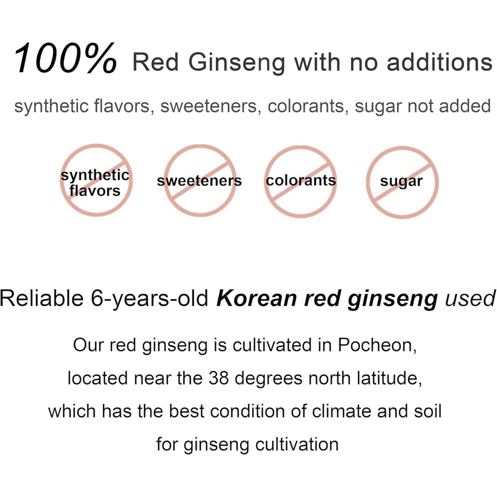 Buy now Pocheon 240g(8.5oz), 100% Pure Korean 6Years Root Panax Red Ginseng Extract Gold, TOP Ginsenoside, Saponin, Ginseng Herbal Supplement, Natural Immune Support at indiglob india