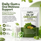 Oregano Oil & Black Seed Oil Softgels, with Cold-Pressed Black Seed and MCT, Non-GMO, Gluten Free