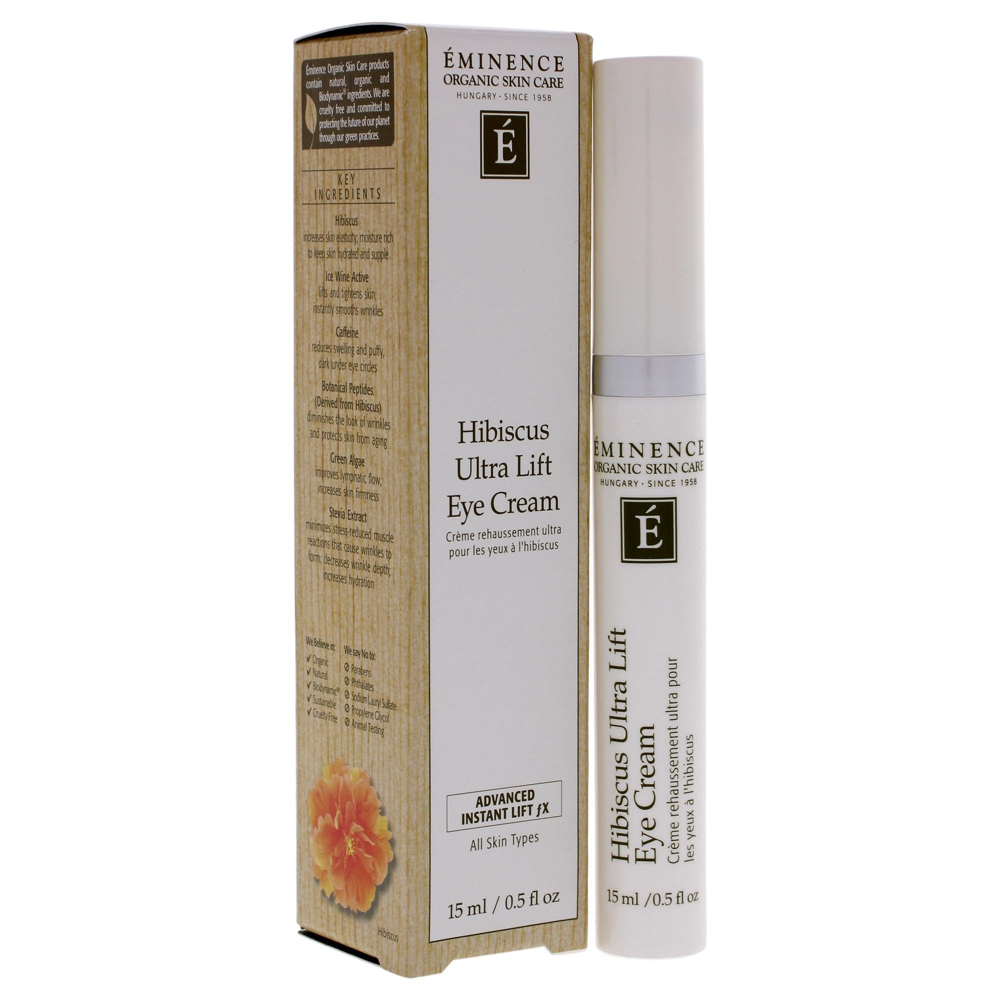 Buy now Eminence Hibiscus Ultra Lift Eye Cream, 0.5 Ounce (1322/EM) at indiglob india