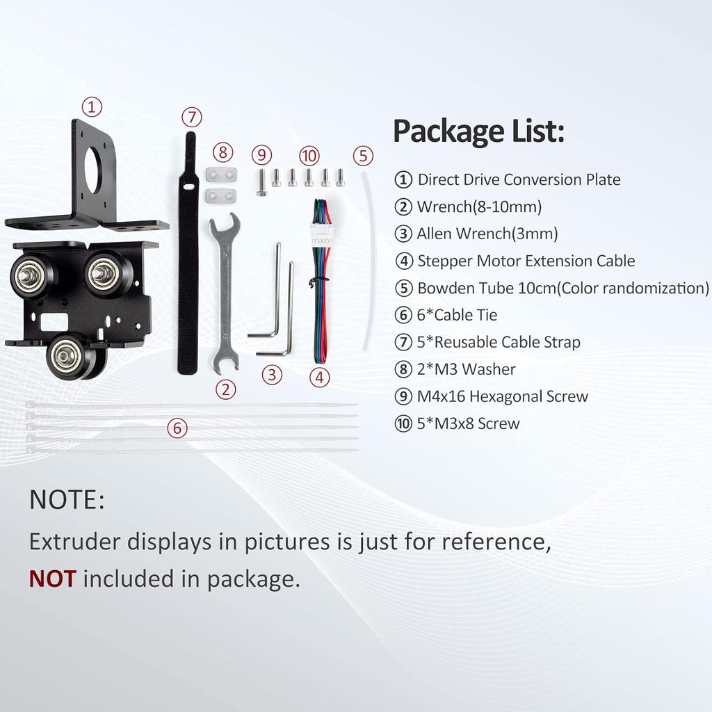 Buy now UniTak3D Ender 3 Direct Drive Upgrade Conversion Bracket for Ender 3 V2,Ender 3 Pro and Voxelab Aquila 3D Printer for B-MG&Dual Gear&Bowden Extruder(NOT for Neo Series,Extruder&Hotend NOT Include) at indiglob india