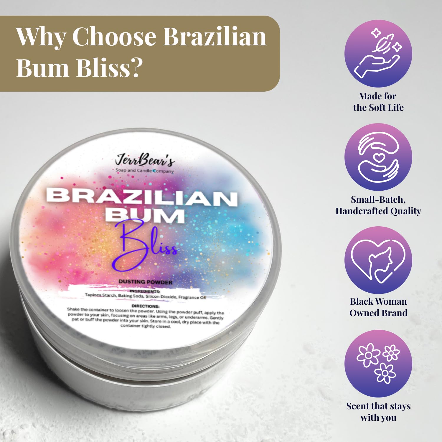 100% genuine Pink Sugar Cashmere Dusting Powder. Luxurious, authentic scent in a stylish container for a silky feel.