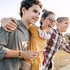 Buy now 6-Pack Bands Compatible with Fitbit Ace 2 Replacement Strap for Kids (Black, Night Sky, Neon Yellow, Gray, Green, Teal) at indiglob india