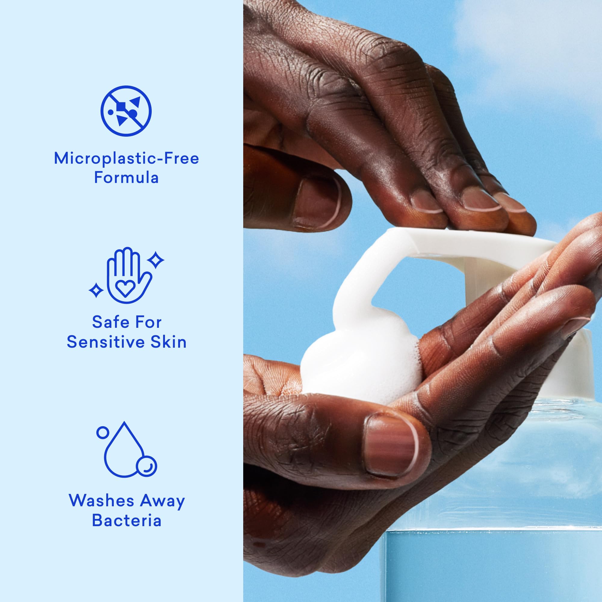 BLUELAND Foaming Hand Soap Refill Tablets, 4-Pack, Variety Scents | 100% Plastic-Free Tablet, Plant & Mineral-Based, Hypoallergenic, EPA Safer Choice, Safe for Sensitive Skin