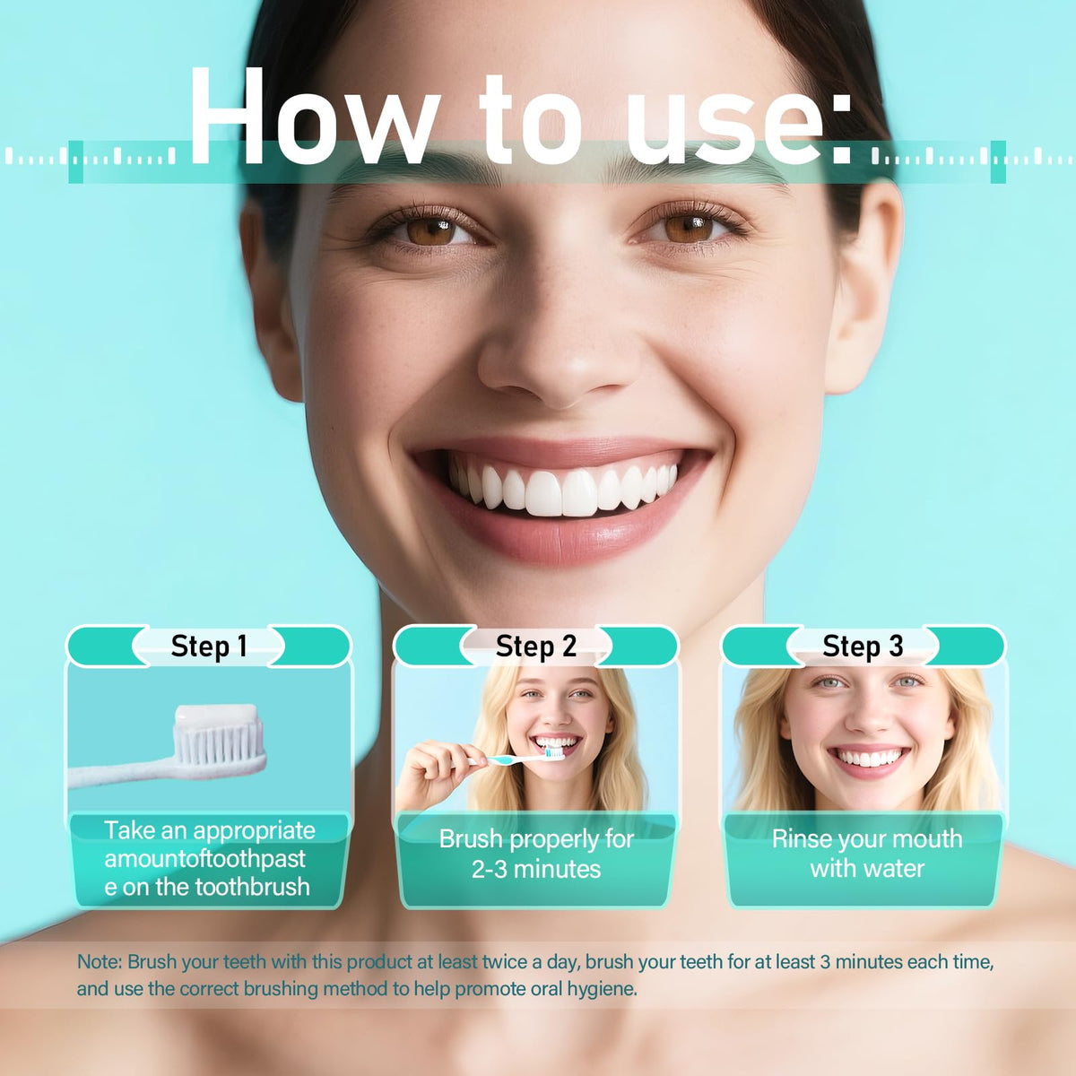 Aarav Pap + Nano Hydroxyapatite Whitening Toothpaste: for Sensitive Teeth, Enamel Remineralization & Prebiotic Care, Fluoride Free, Travel Friendly, 1 Pack, 3.52 oz