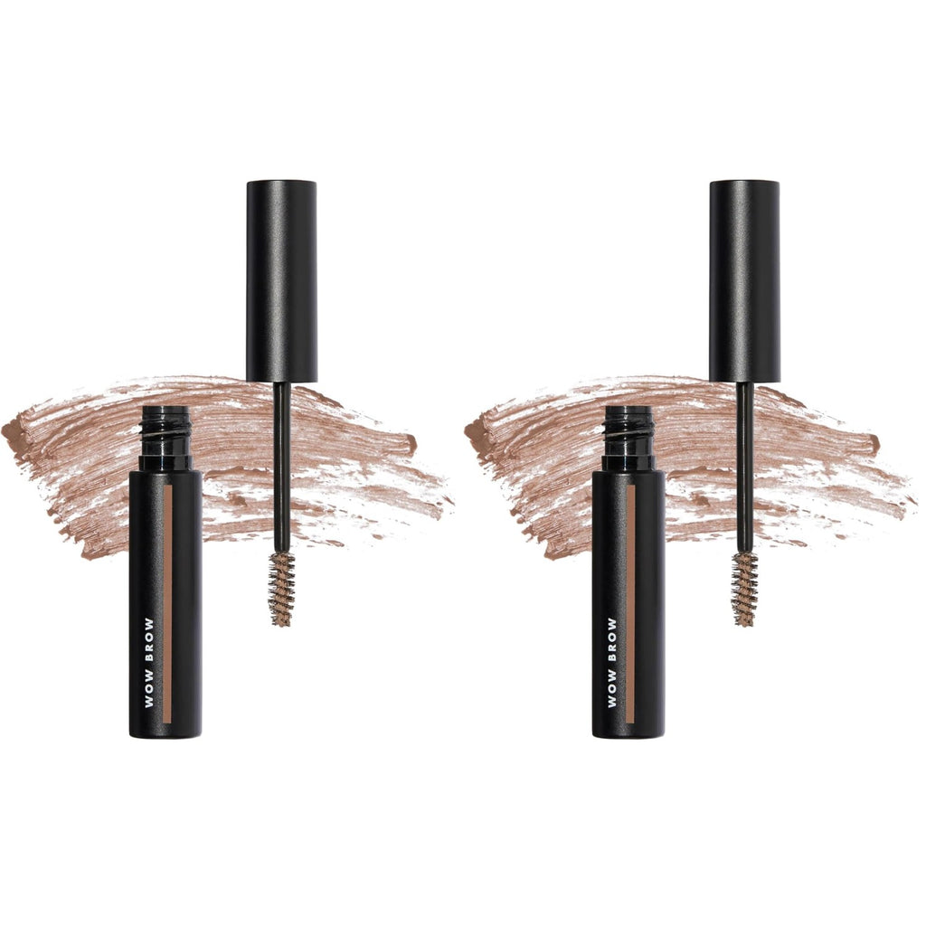 e.l.f. Wow Brow Gel, Volumizing, Buildable, Wax-Gel Hybrid, Creates Full, Voluminous-Looking Brows, Locks Brow Hairs In Place, Brunette