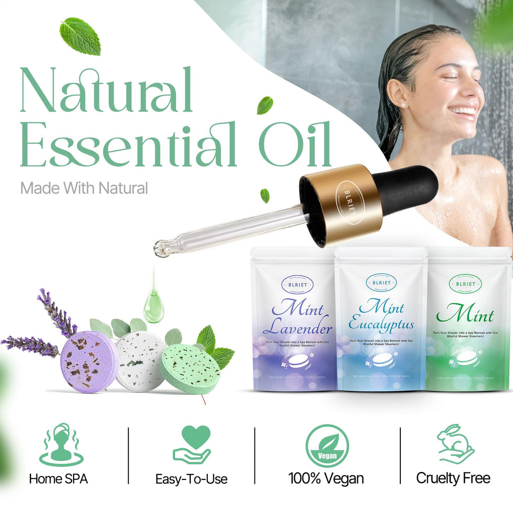 Blriet Shower Steamers Aromatherapy 18 Pack Gifts for Women Mom Wife