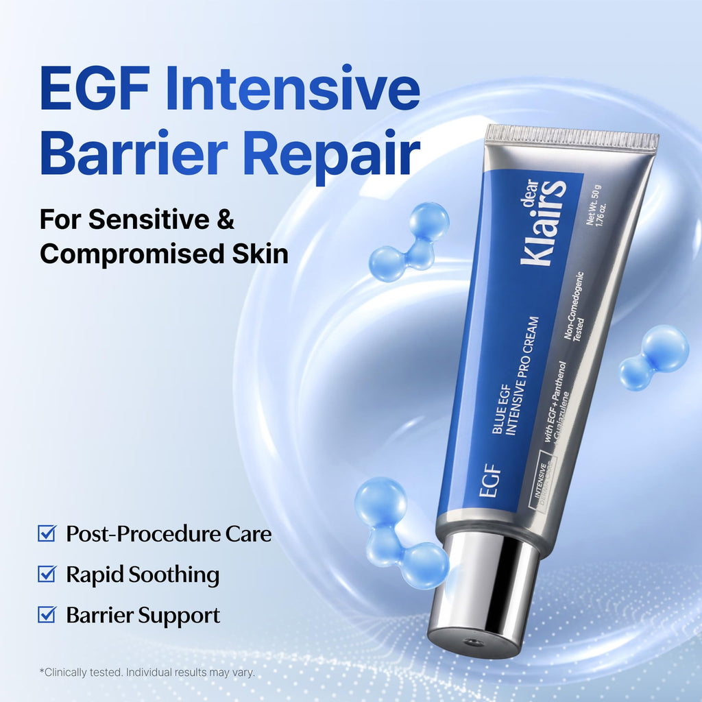 DearKlairs EGF Blue Intensive Pro Cream, 50g, 1.76 oz