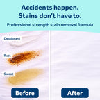 Carbona Stain Devils #9 (1.7 Fl Oz), Targeted Spot Cleaner for Rust & Perspiration Stains, Safe on Skin & Washable Fabrics