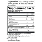 Garden of Life Dr. Formulated Brain Health 100% Organic Coconut MCT Oil 16 fl oz Unflavored, 13g MCTs, Body & Brain Fuel, Certified Non-GMO Vegan & Gluten Free, Hexane-Free
