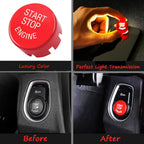 Buy now Jaronx Sports Red Start Stop Engine Switch Button Compatible with BMW,Power Ignition Start Stop Button Replacement(Compatible with BMW 1 2 3 4 5 6 7 X1 X3 X4 X5 X6/F30 F10 F01 F15 G01 G30 G31 G11 G12) at indiglob india