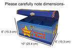 Treasure Chest Box for Teachers and Classroom Toy Prizes for Star Students