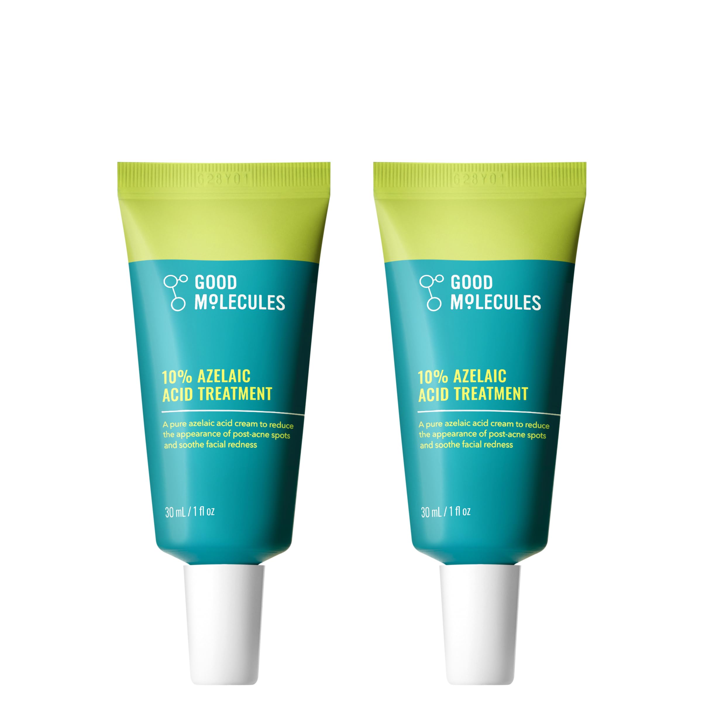 Good Molecules 10% Azelaic Acid Treatment for Face – Blurs Facial Redness & Evens Skin Tone – Brightens the Look of Dark Spots & Refines Texture – Vegan & Fragrance-Free Skincare (30ml / 1.01 fl oz.)