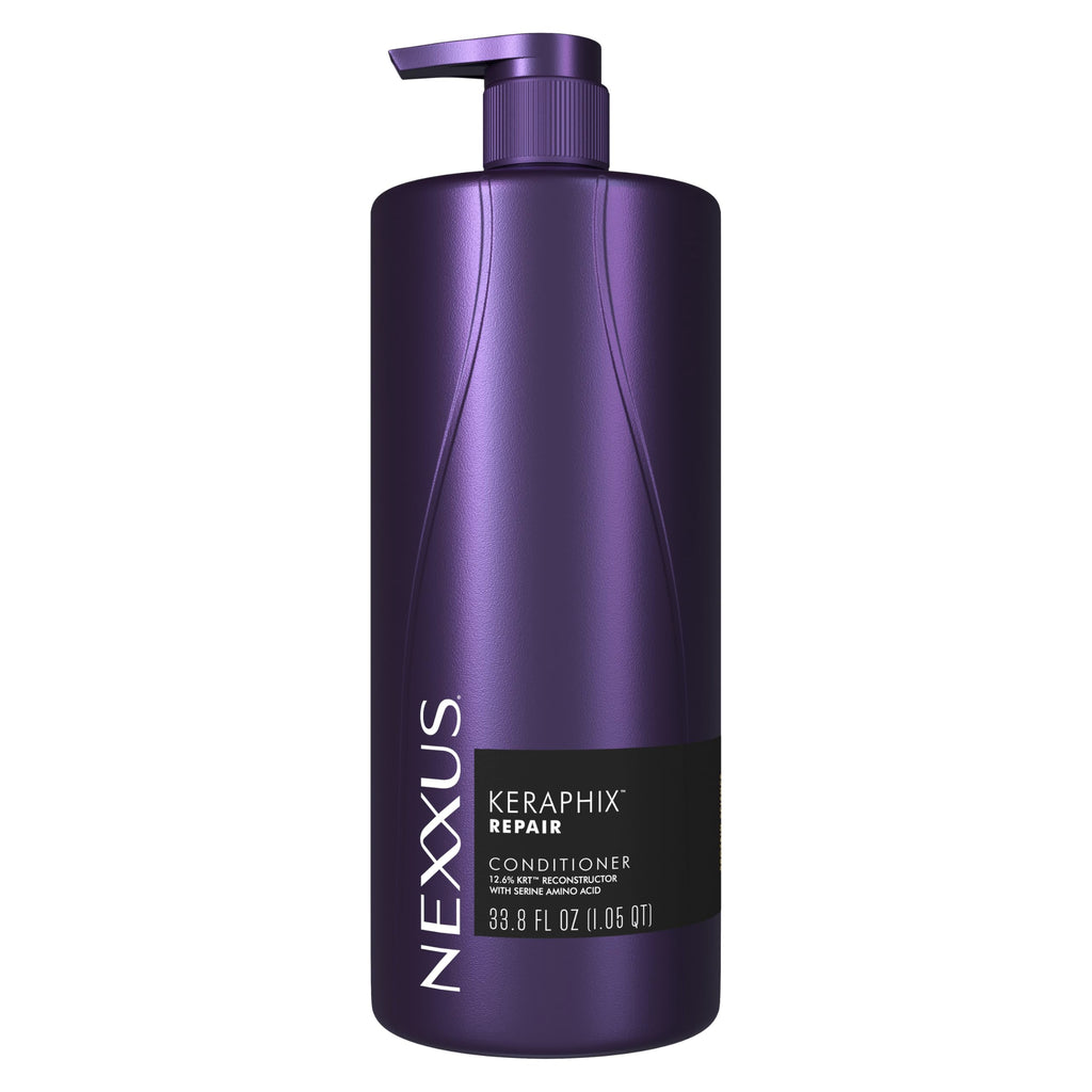 Nexxus KERAPHIX™ Conditioner for Damaged Hair Repair 13.5 oz | Visibly repairs damaged hair, Anti-breakage, Smooths hair, for color treated hair, for dry hair