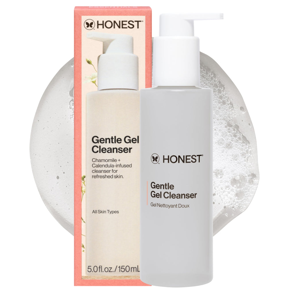 Honest Beauty Gentle Gel Daily Face Cleanser, Sensitive Skin, 5 fl oz