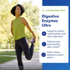 Pure Encapsulations Digestive Enzymes Ultra, 180 Counts | Vegetarian Digestive Enzyme Supplement to Support Protein, Carb, Fiber, and Dairy Digestion*
