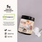 Earth Fed Muscle Creatine Monohydrate Powder, 300g, Unflavored