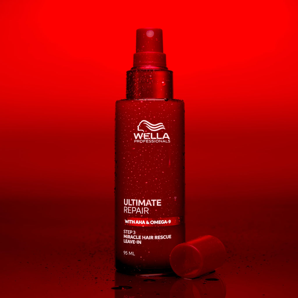 Wella Professionals Ultimate Repair Miracle Hair Rescue for Damaged Hair | Rebuilds strength fast, 90-second treatment, visibly smoother, 99% less breakage vs regular shampoo