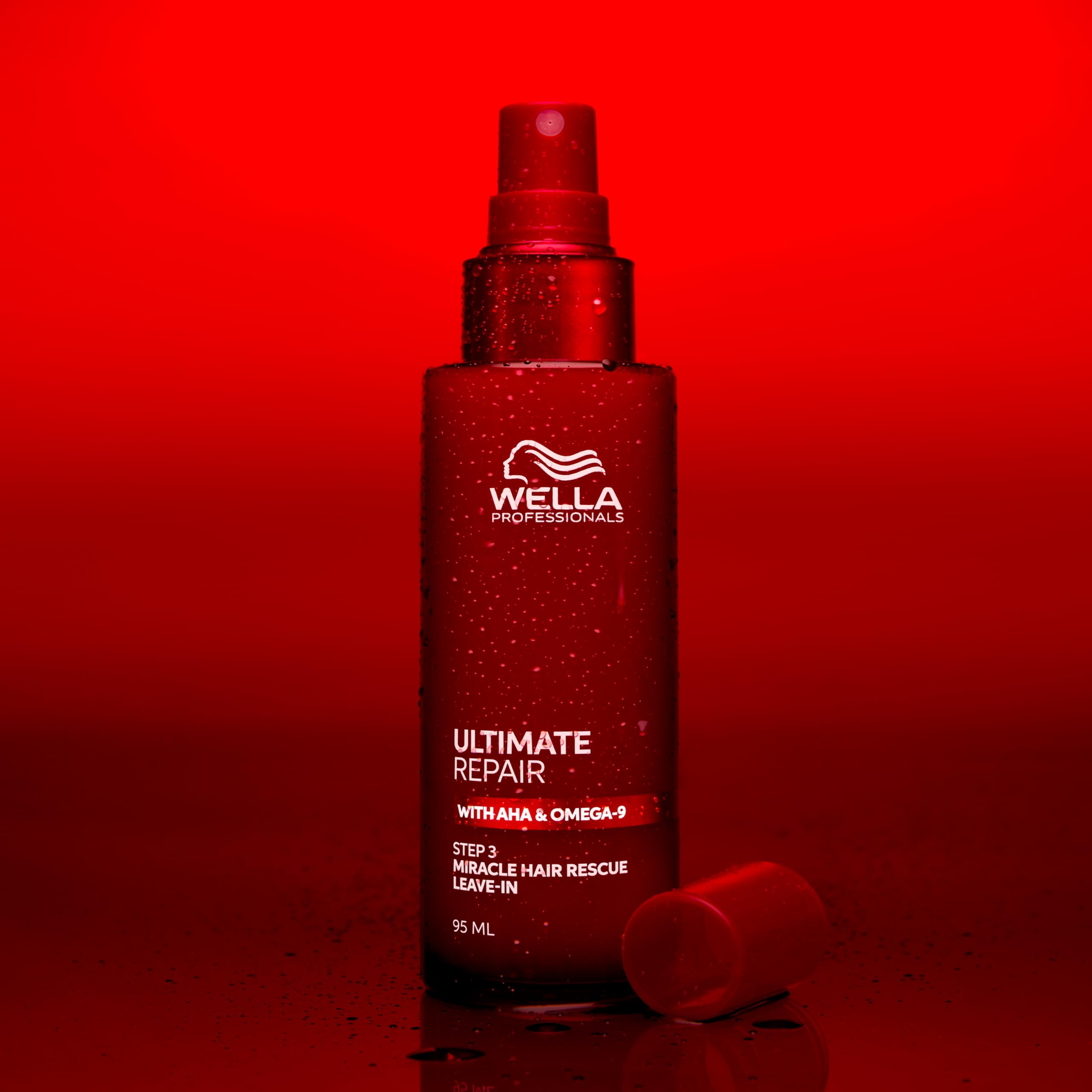Wella Professionals Ultimate Repair Miracle Hair Rescue for Damaged Hair | Rebuilds strength fast, 90-second treatment, visibly smoother, 99% less breakage vs regular shampoo