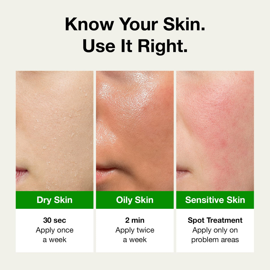FULLY Green Tomato Pore Clay Mask Cleanser for Deep Cleansing, 4.05 fl oz | Clay Pack Cleanser for Deep Pore Cleansing, Blackhead & Sebum Control, Gentle Korean Face Wash for Oily & Combination Skin