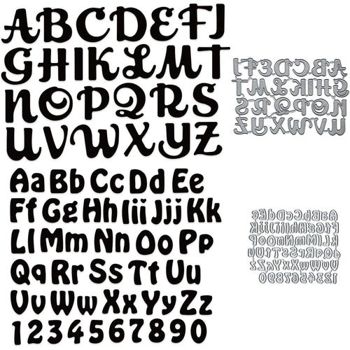 Buy now 78 Pieces Alphabet Letters and 10 Pieces Numbers Cutting Dies Metal die cuts Carbon Steel Embossing Script Die Stencils Letter Cutting die cuts for Card Making Scrapbook Card Making Supplies 4 Styles at indiglob india
