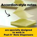 Post-it pop-up Notes, 3 x 3 in, Poptimistic Collection, 18 Pads