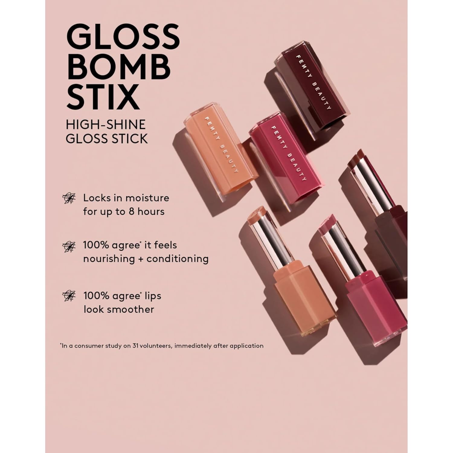 Buy now High-Shine Gloss Stick by Fenty Beauty at indiglob india