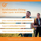 Buy now Doctors Best Benfotiamine 150 + Alpha-Lipoic Acid 300 with BenfoPure, Supports Glycemic Balance & Metabolic Response, Non-GMO, Gluten Free, Soy Free, Vegan 60 Veggie Caps at indiglob india