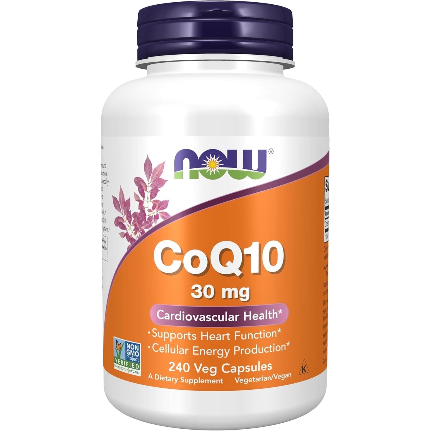 Buy now NOW Foods Supplements, CoQ10 30 mg, Pharmaceutical Grade, All-Trans Form produced by Fermentation, 120 Veg Capsules 240 Count (Pack of 1) at indiglob india