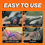 Buy now Bondic Pro UV Resin Kit Liquid Plastic Welding Kit, Ultraviolet UV Super Glue, Plastic Repair for Home, Jewelry Adhesive Epoxy for Glass Light at indiglob india