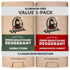 Buy now Dr. Squatch Natural Men’s Deodorant – Aluminum Free Natural Deodorant Men with Charcoal & Postbiotics for 72-Hour Odor Protection – Rainforest Rapids + Fresh Falls, 2.65oz Stick (2-Pack) Summit Storm at indiglob india