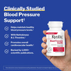 Kyolic Aged Garlic Extract Blood Pressure Health* Formula 109, 80 Capsules | Supports Healthy Blood Pressure and Overall Heart Health with Odorless,Organically Grown Aged Garlic Extract, Non-GMO