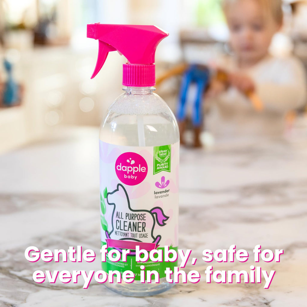 Dapple Baby - All Purpose Cleaning Spray, Lavender - 30 Fl Oz (2 Pack)