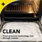 Weiman Heavy Duty Foaming Oven Cleaner & Degreaser, Removes Burnt-On Grease, Food Residue from Ovens, Grills, Broiler Pans, Phosphate Free, 14.5 oz