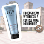 Buy now American Crew Men's Fiber Cream, Like Hair Gel with Medium Hold & Natural Shine, 3.3 Fl Oz at indiglob india